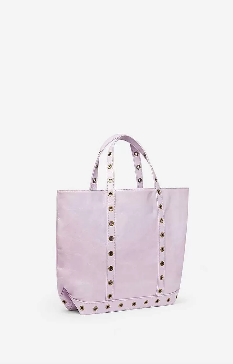 Vanessa Bruno Crinkled Leather M Cabas Tote