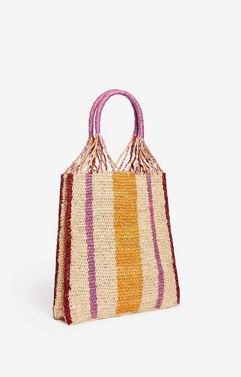 Vanessa Bruno Flat Raffia Basket