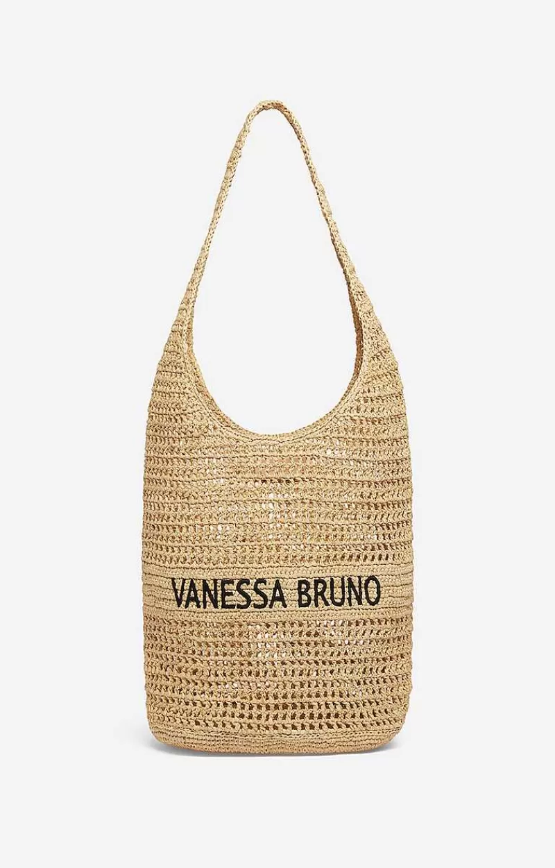 Vanessa Bruno Hobo Bag In Raffia