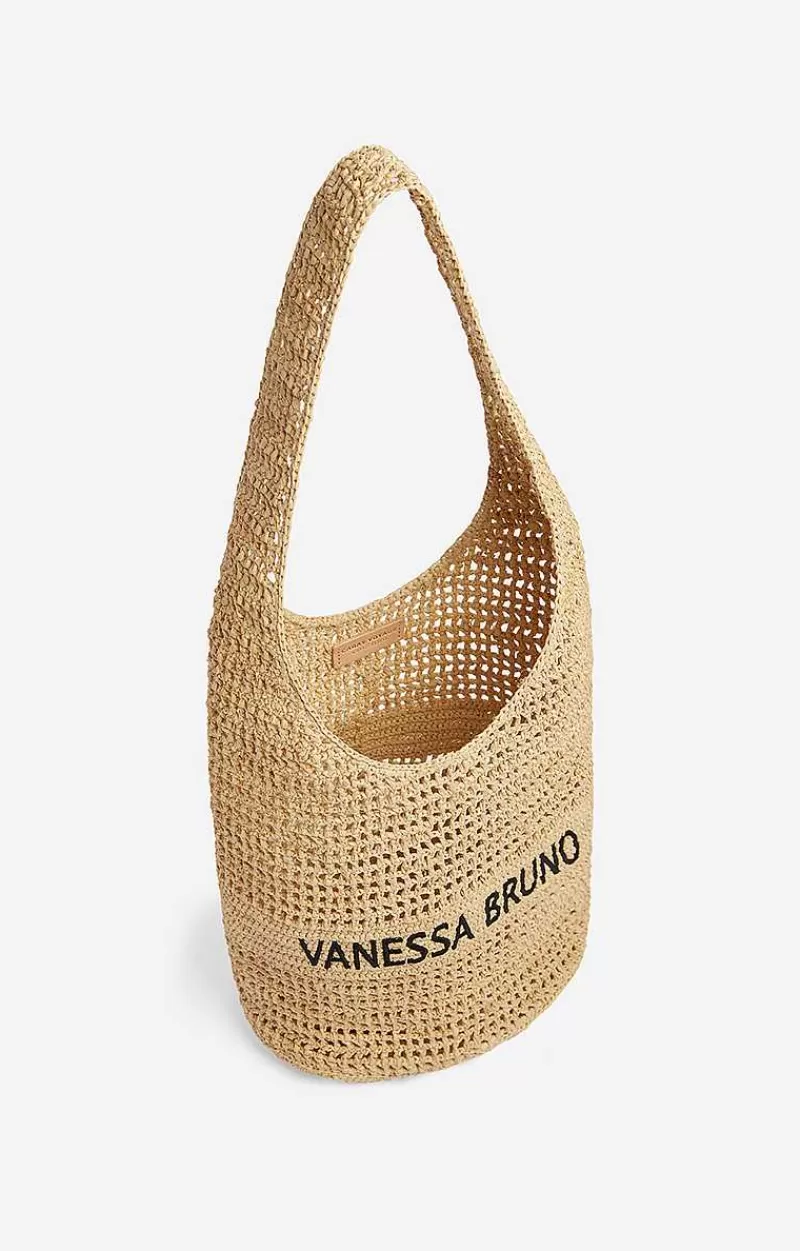 Vanessa Bruno Hobo Bag In Raffia