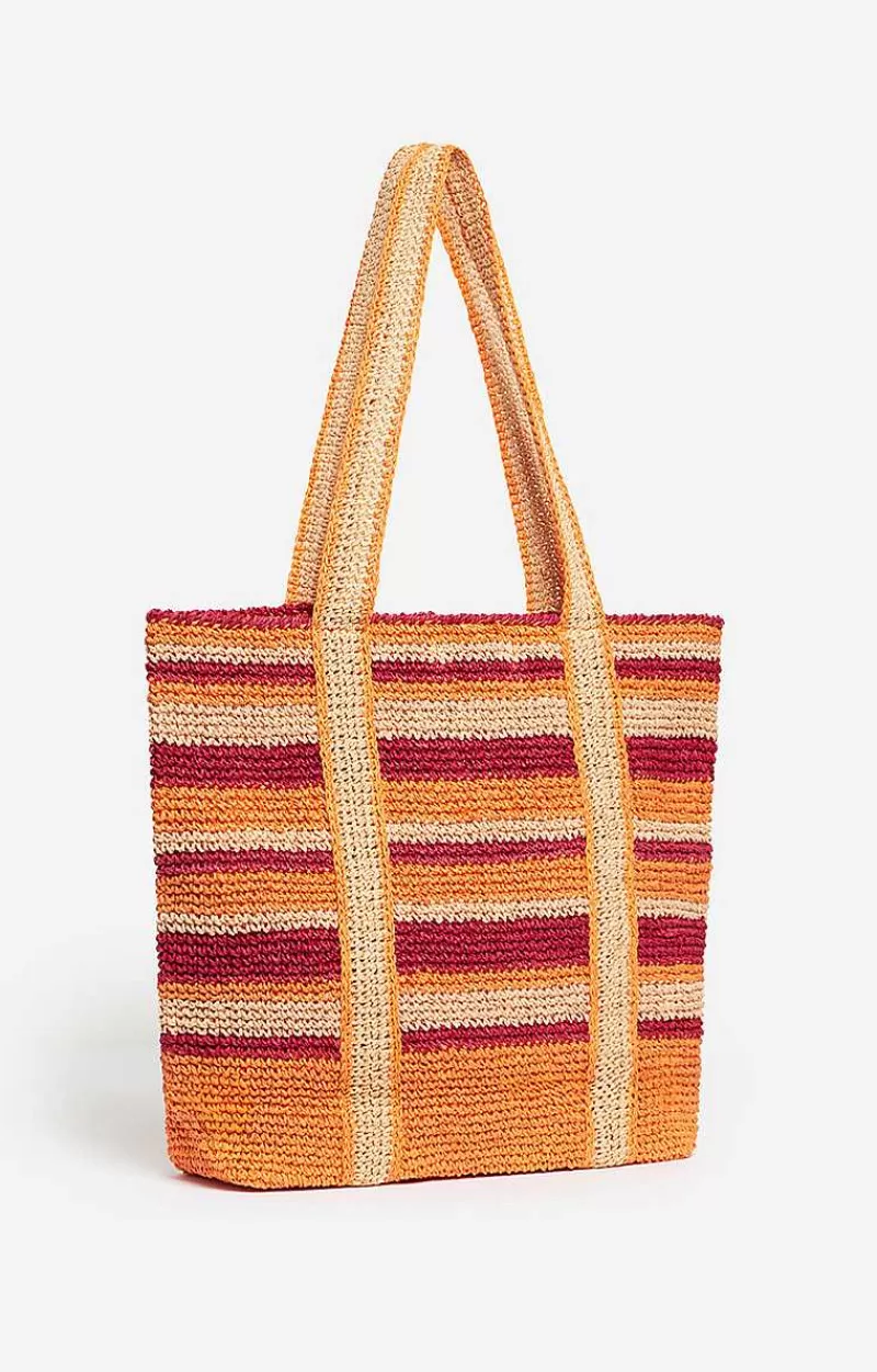 Vanessa Bruno Large Raffia Cabas Tote