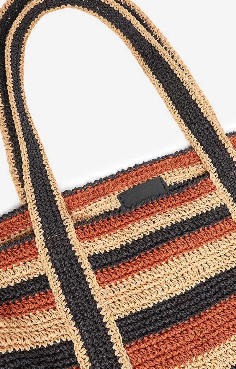 Vanessa Bruno Large Raffia Cabas Tote