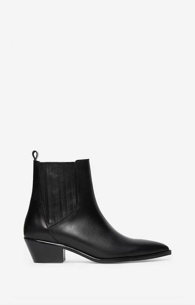 Vanessa Bruno Leather Ankle Boots