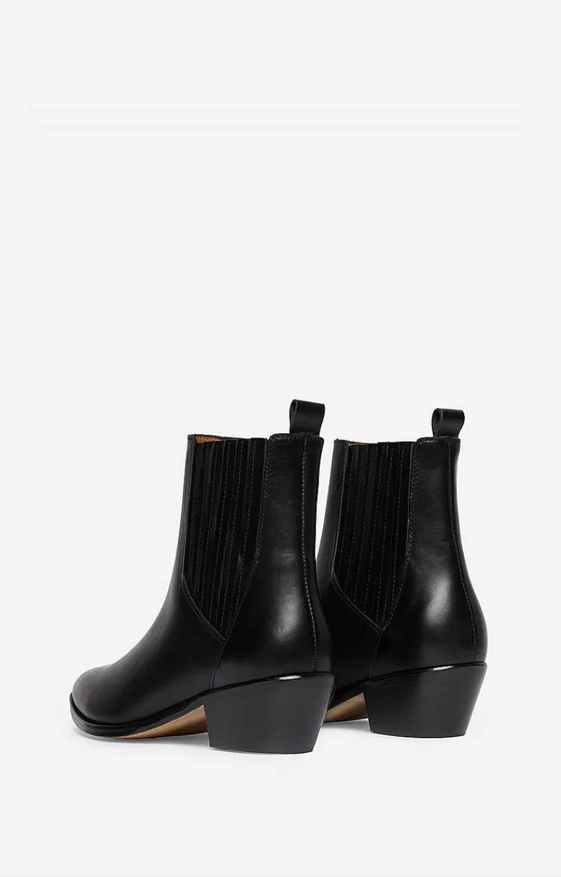 Vanessa Bruno Leather Ankle Boots