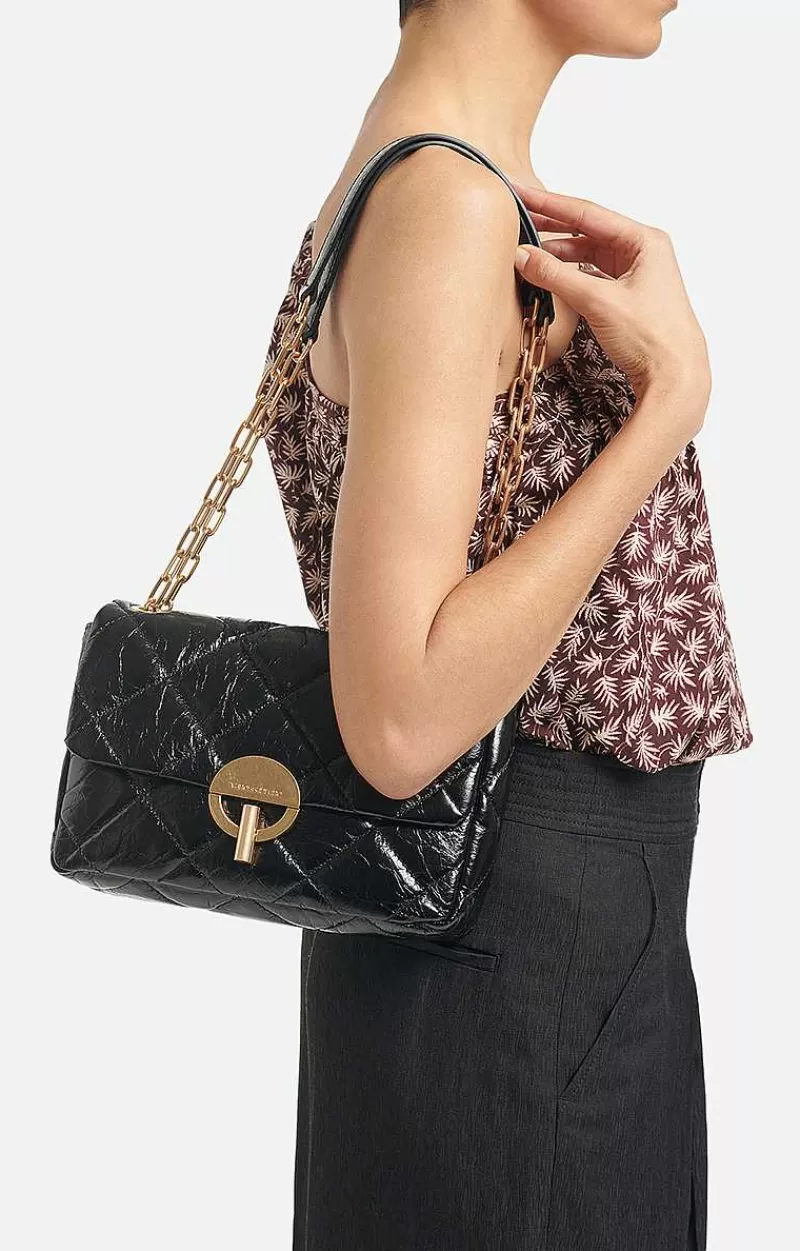 Vanessa Bruno Leather Moon Bag