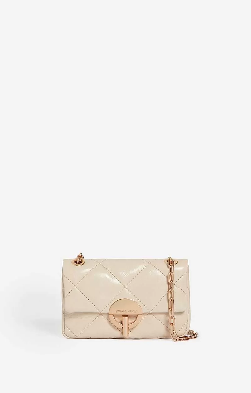 Vanessa Bruno Leather Nano Moon Bag