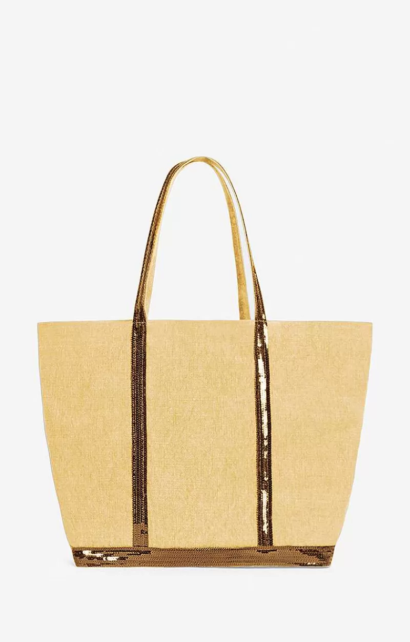 Vanessa Bruno Linen L Cabas Tote