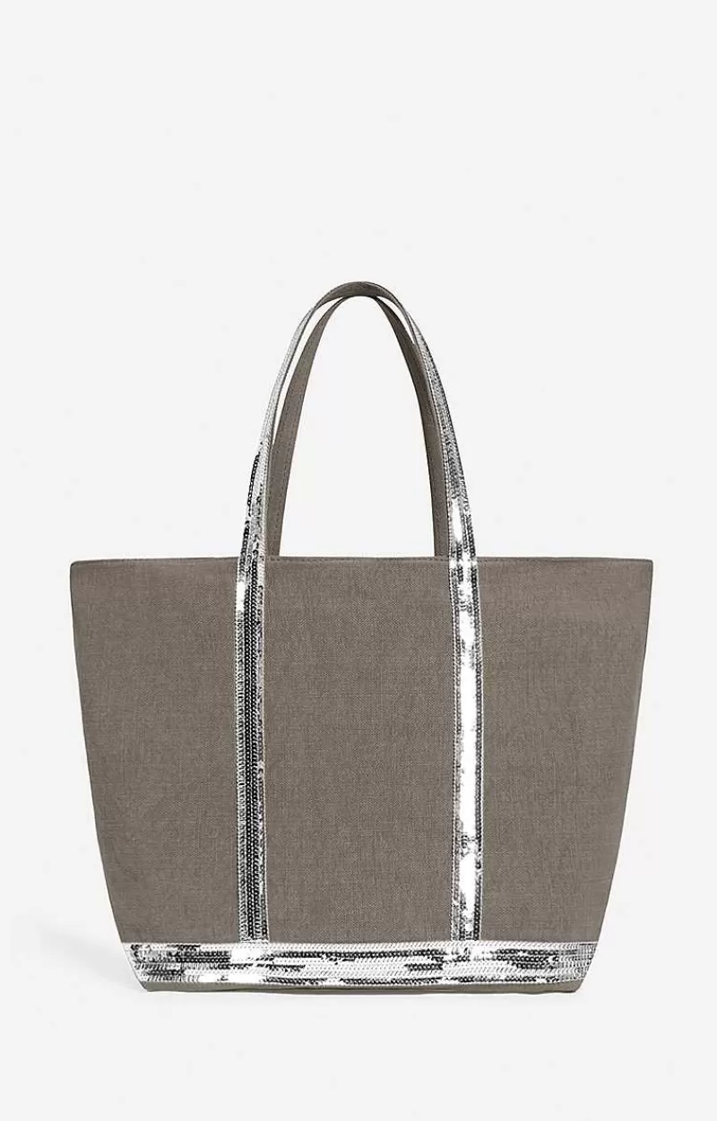 Vanessa Bruno Linen L Cabas Tote