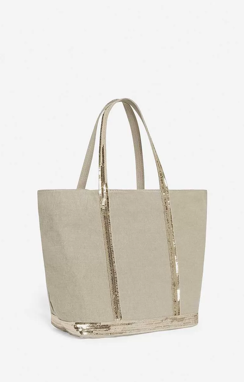 Vanessa Bruno Linen L Cabas Tote