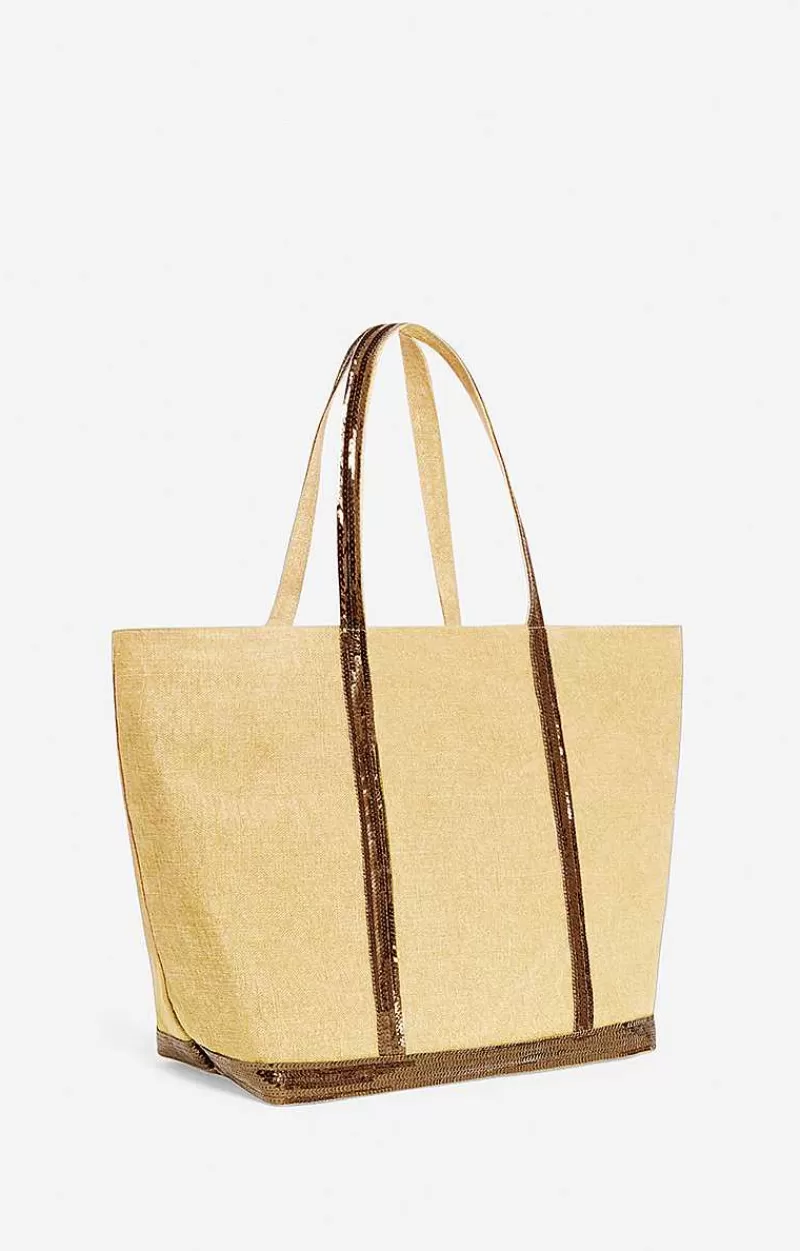 Vanessa Bruno Linen L Cabas Tote