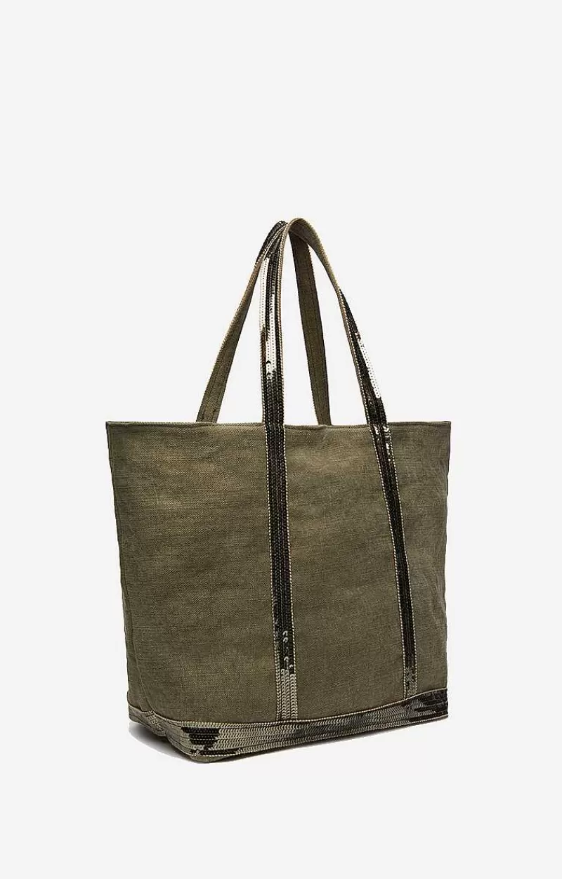 Vanessa Bruno Linen L Cabas Tote