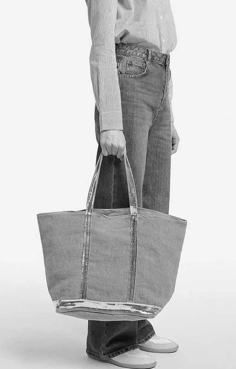 Vanessa Bruno Linen L Cabas Tote