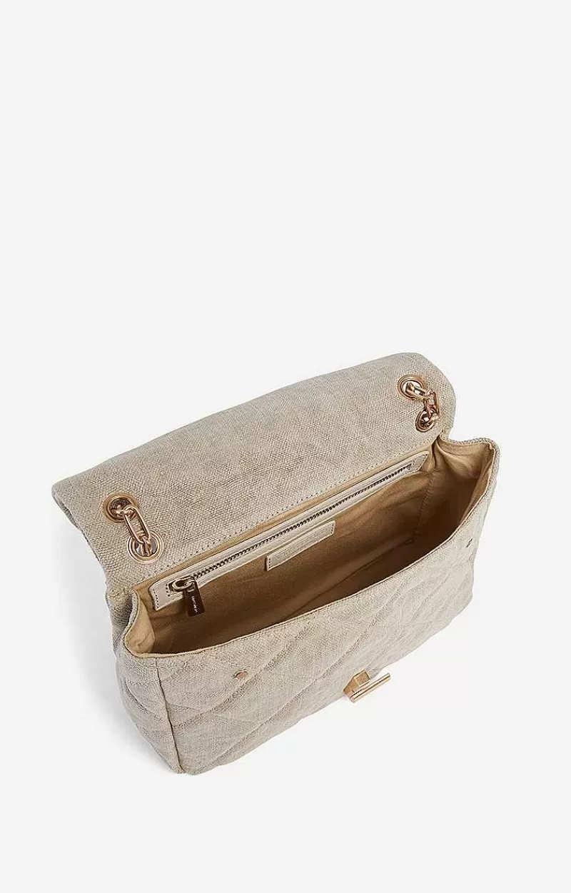 Vanessa Bruno Linen Moon Bag