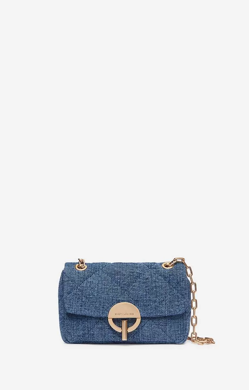 Vanessa Bruno Linen Nano Moon Bag