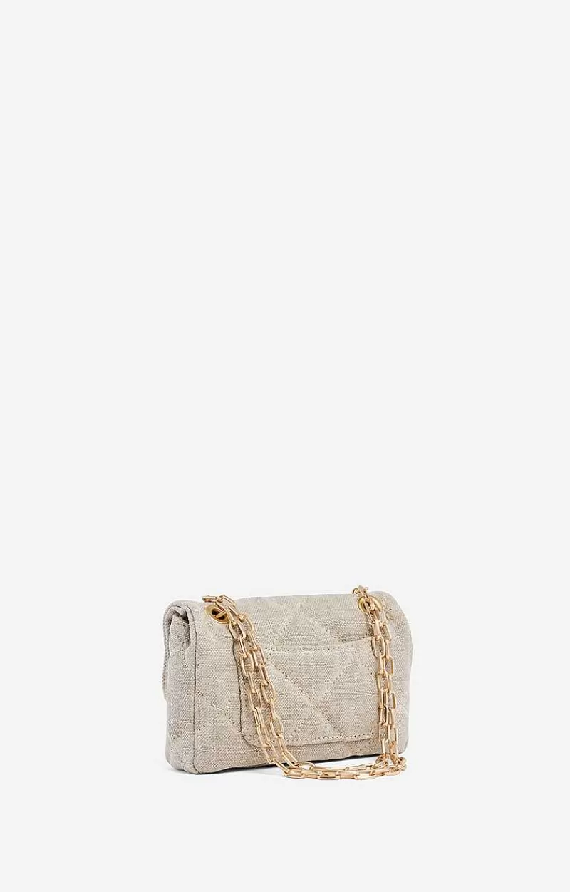 Vanessa Bruno Linen Nano Moon Bag