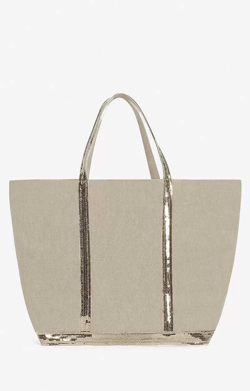 Vanessa Bruno Linen Xl Cabas Tote