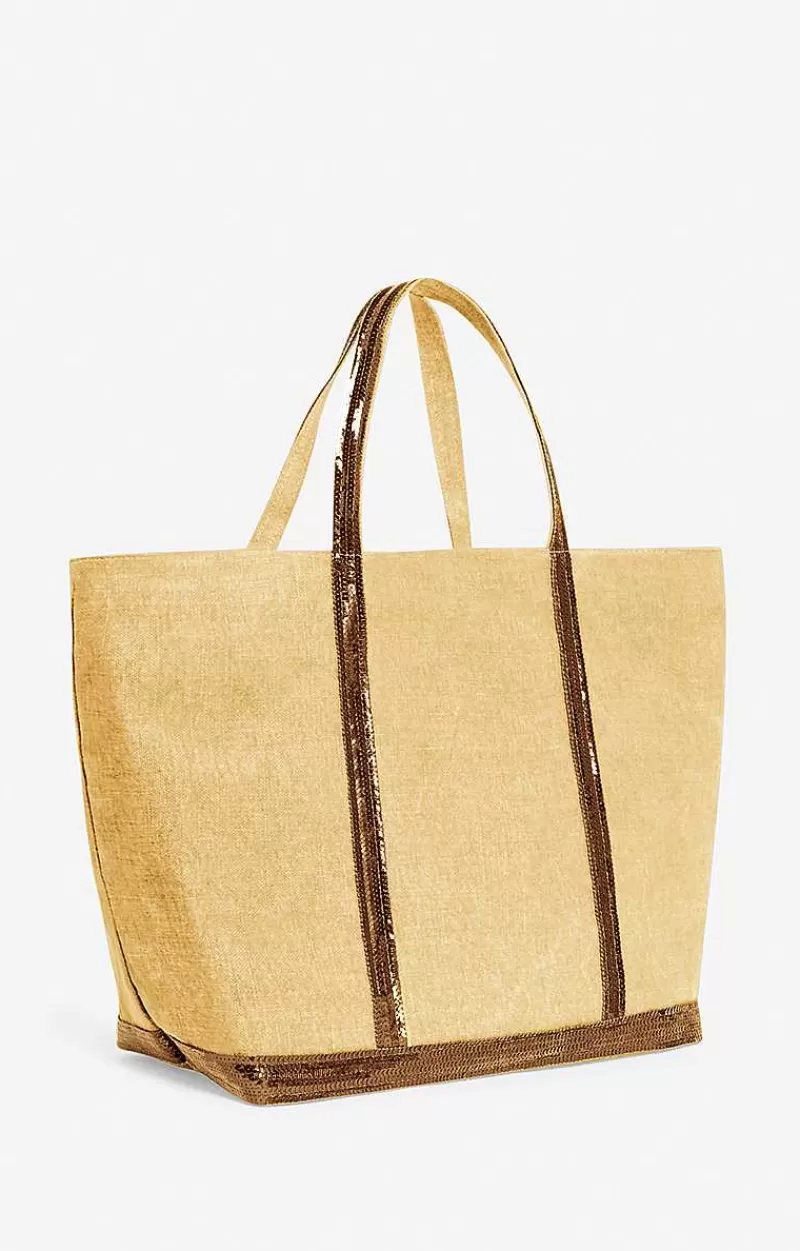 Vanessa Bruno Linen Xl Cabas Tote