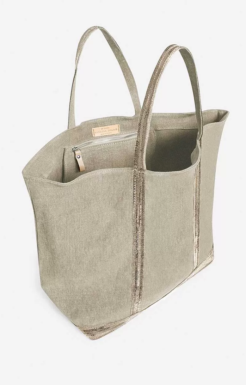 Vanessa Bruno Linen Xl Cabas Tote