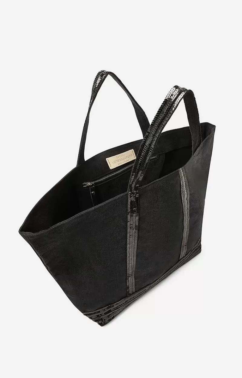 Vanessa Bruno Linen Xl Cabas Tote