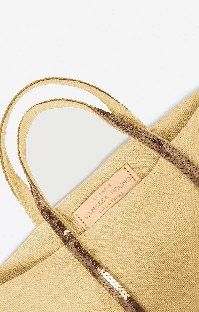 Vanessa Bruno Linen Xs Cabas Tote