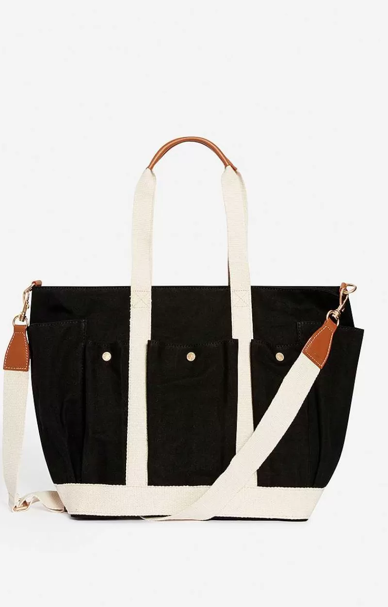 Vanessa Bruno Multi-Pocket L Cabas Tote