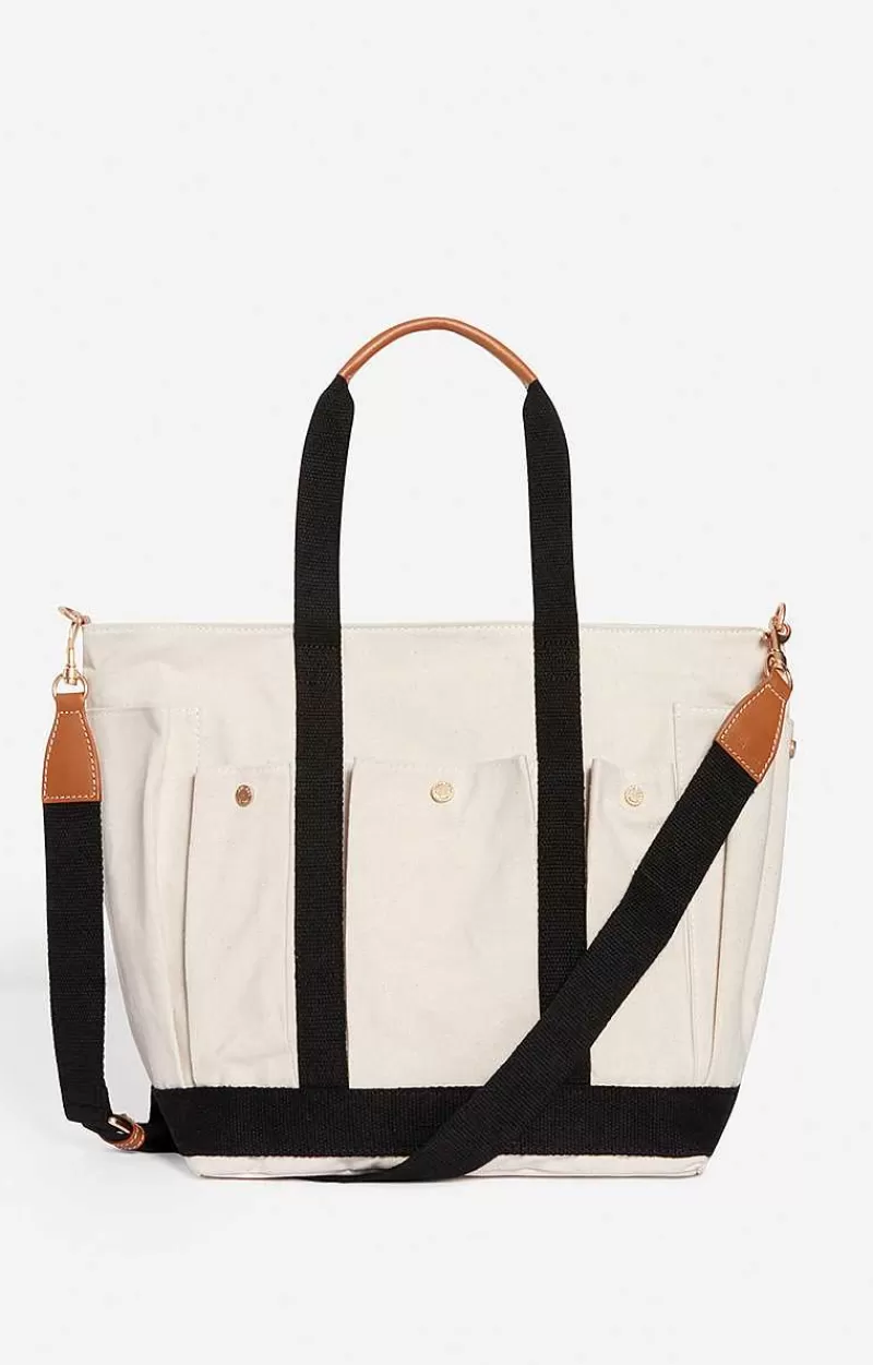 Vanessa Bruno Multi-Pocket L Cabas Tote