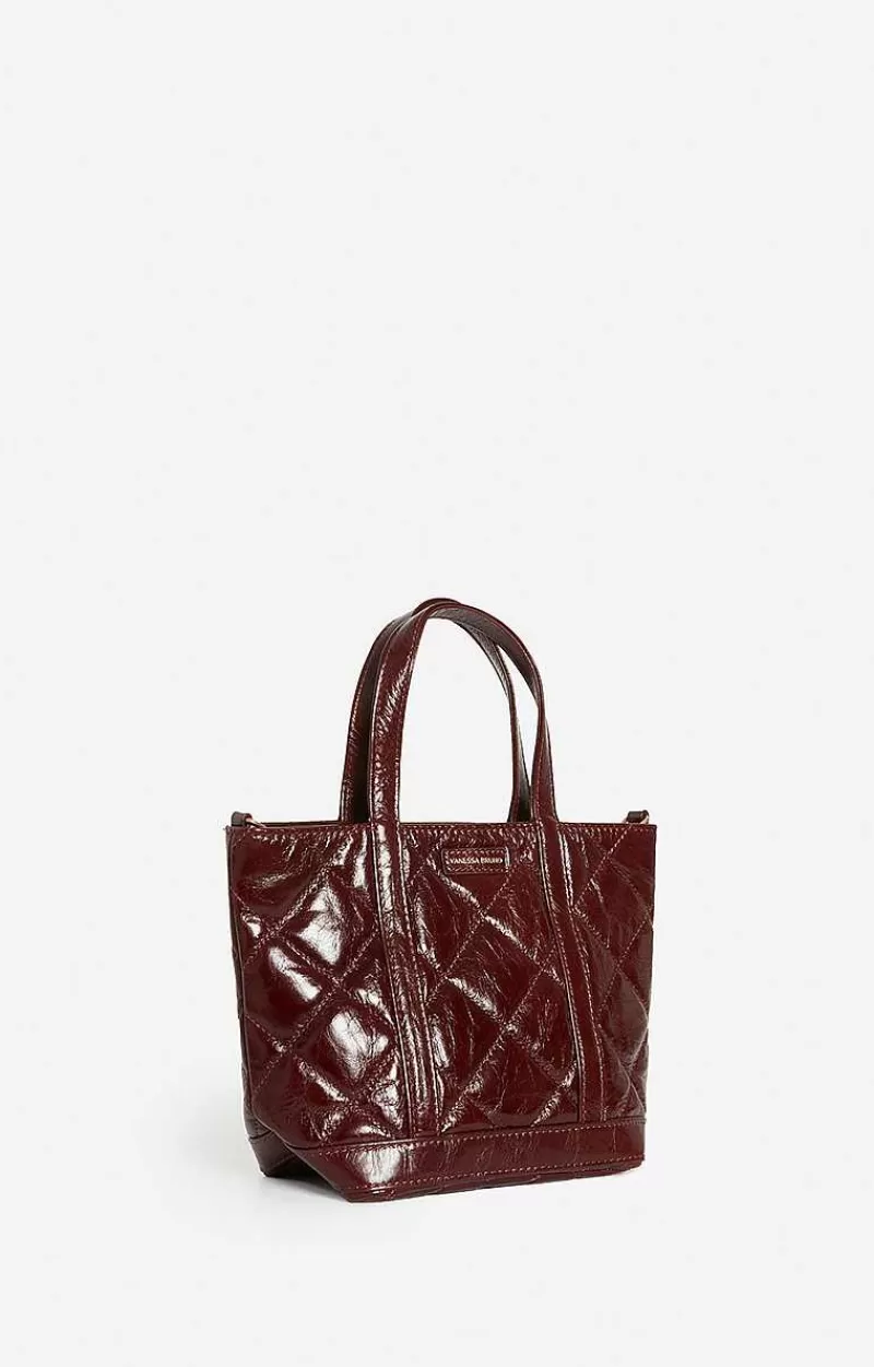 Vanessa Bruno Quilted Leather S Cabas Tote