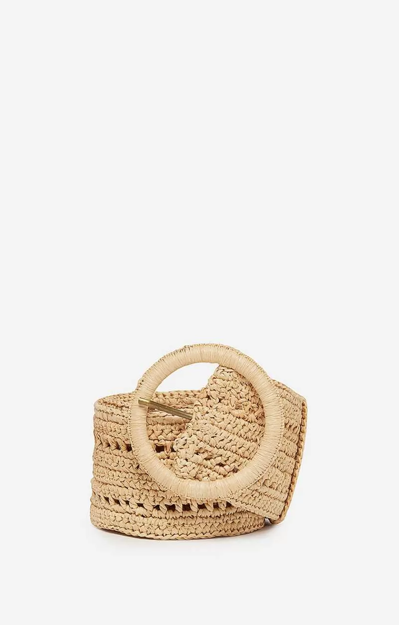 Vanessa Bruno Raffia 65Mm Belt