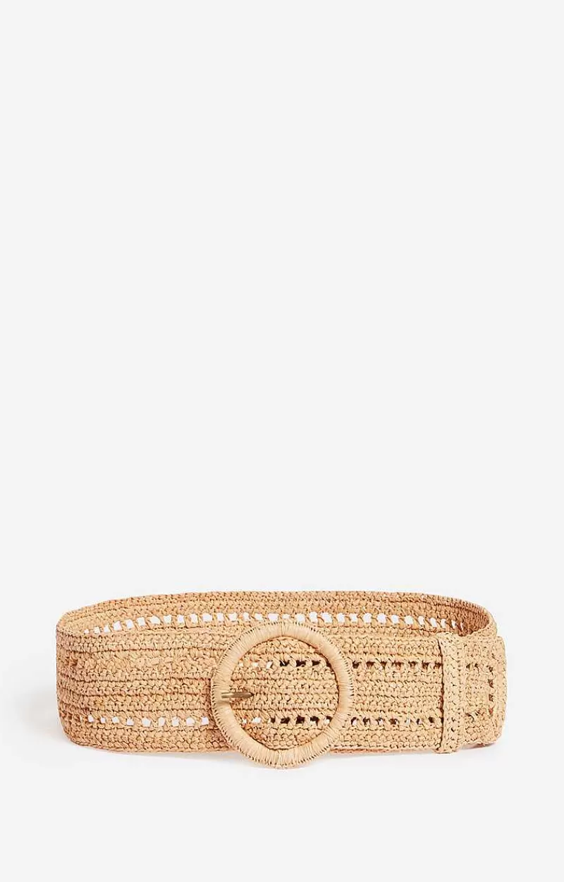 Vanessa Bruno Raffia 65Mm Belt