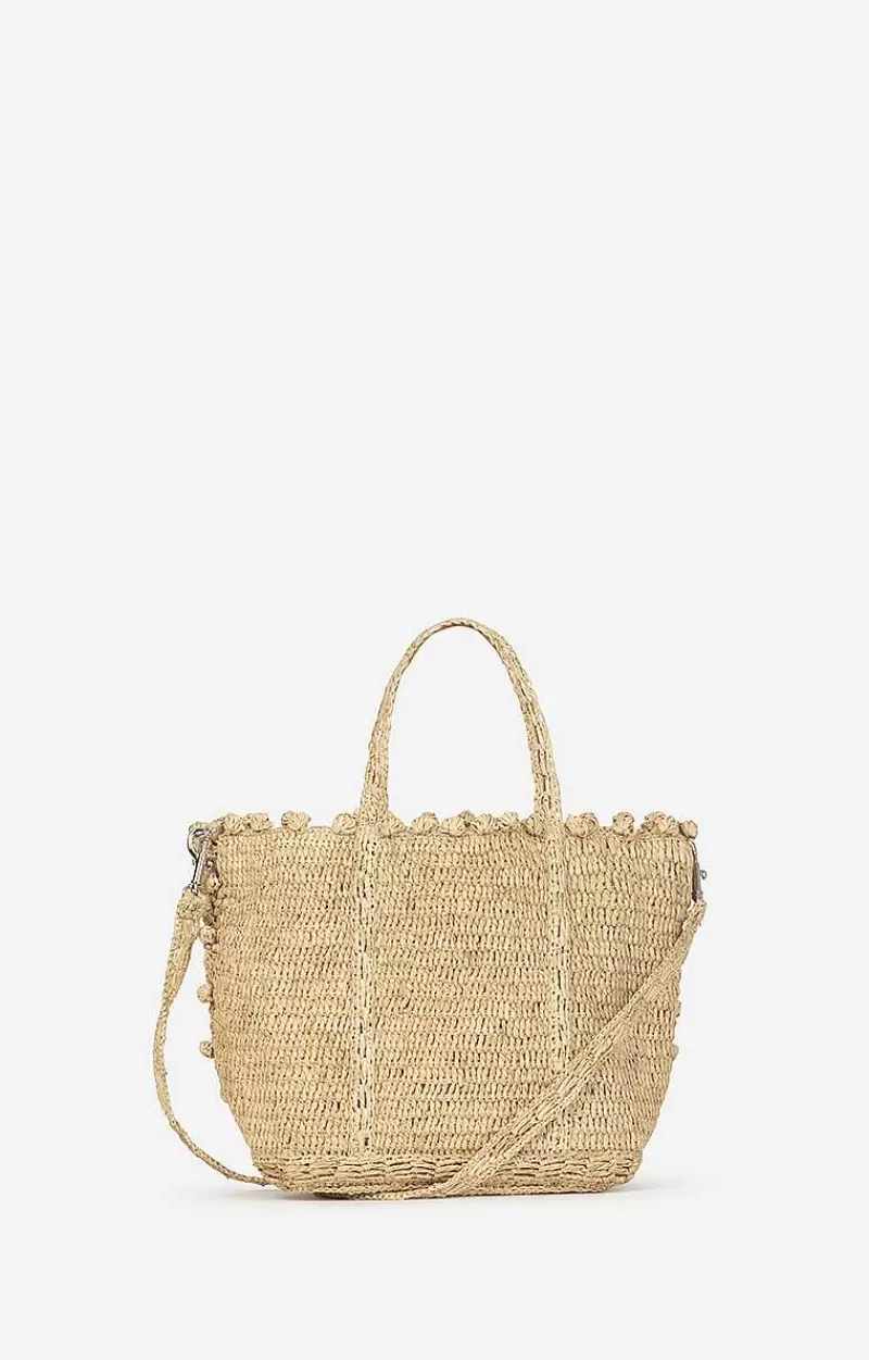 Vanessa Bruno Raffia Bubbles S Cabas Tote