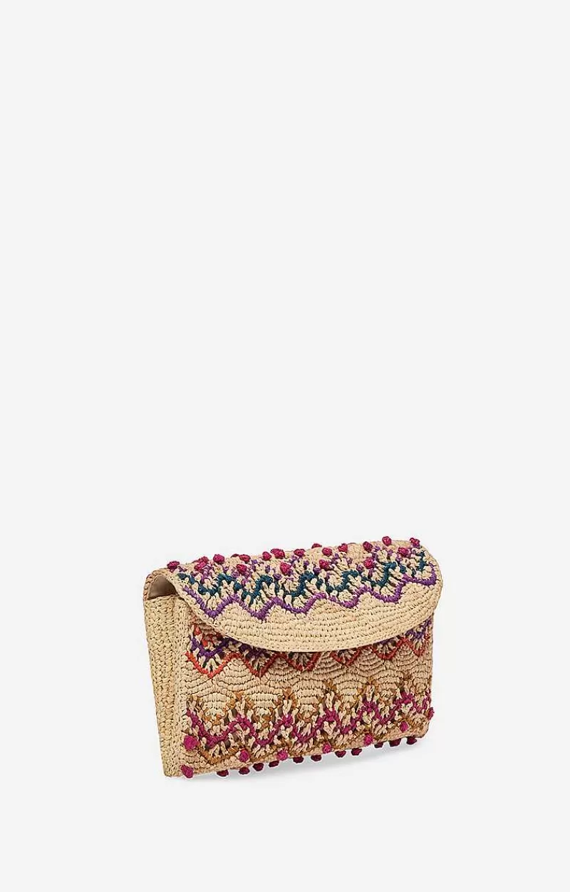 Vanessa Bruno Raffia Clutch