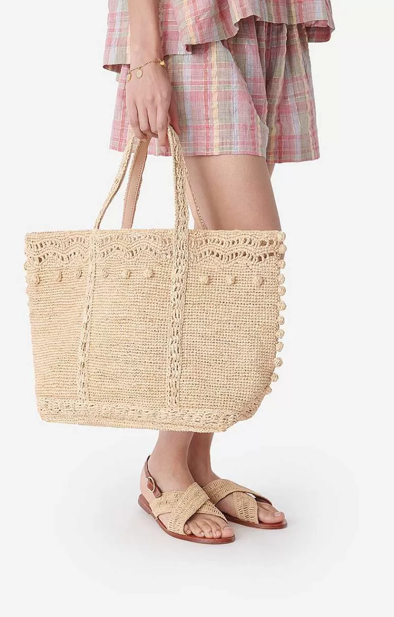 Vanessa Bruno Raffia L Cabas Tote