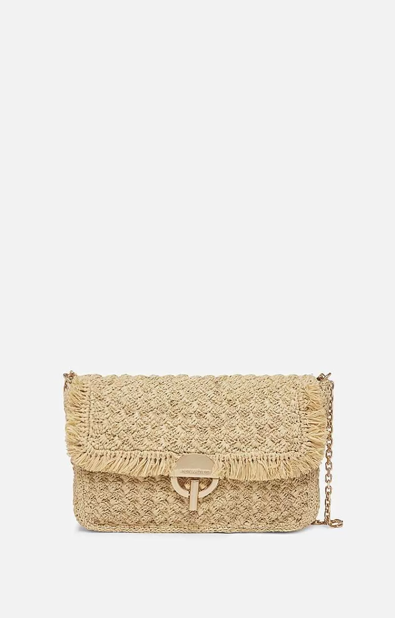 Vanessa Bruno Raffia Moon Bag