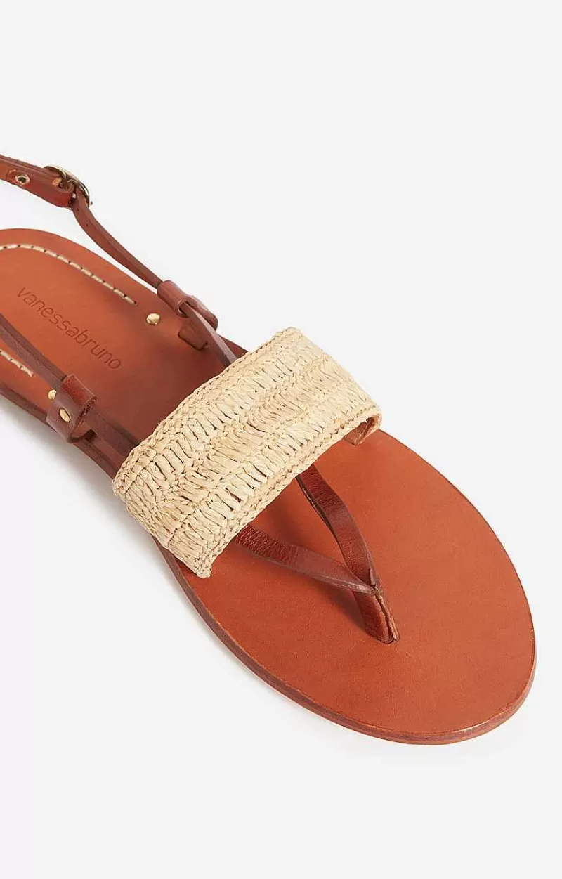 Vanessa Bruno Sandals In Raffia