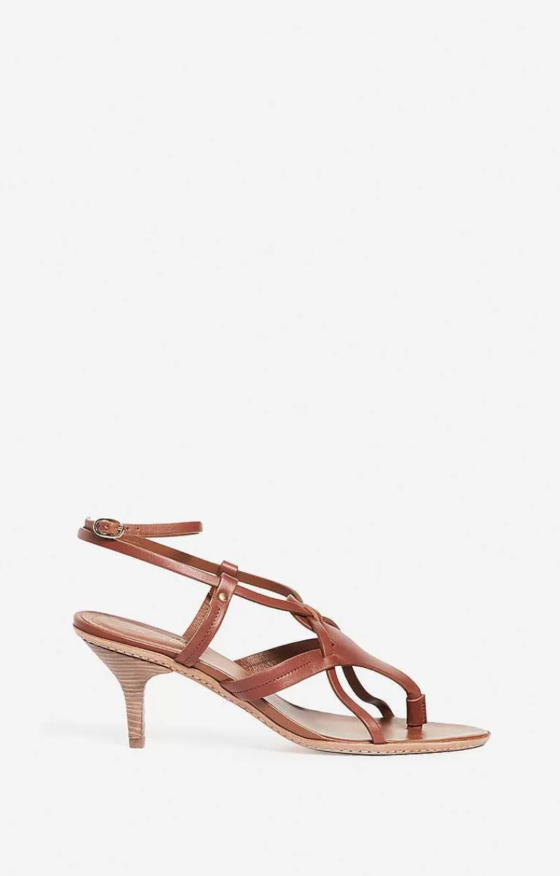 Vanessa Bruno Sandals In Vegetable Tanned Leather