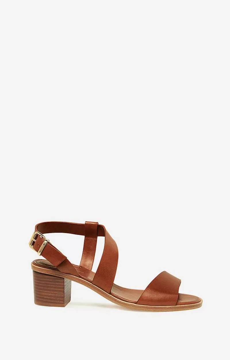 Vanessa Bruno Sandals In Vegetable Tanned Leather