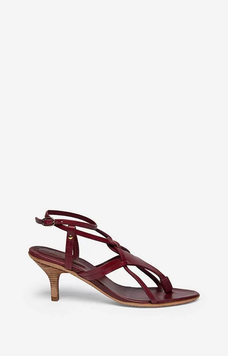 Vanessa Bruno Sandals In Vegetable Tanned Leather