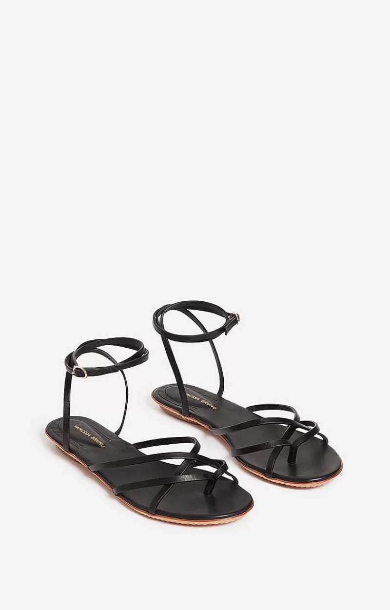 Vanessa Bruno Sandals In Vegetable Tanned Leather