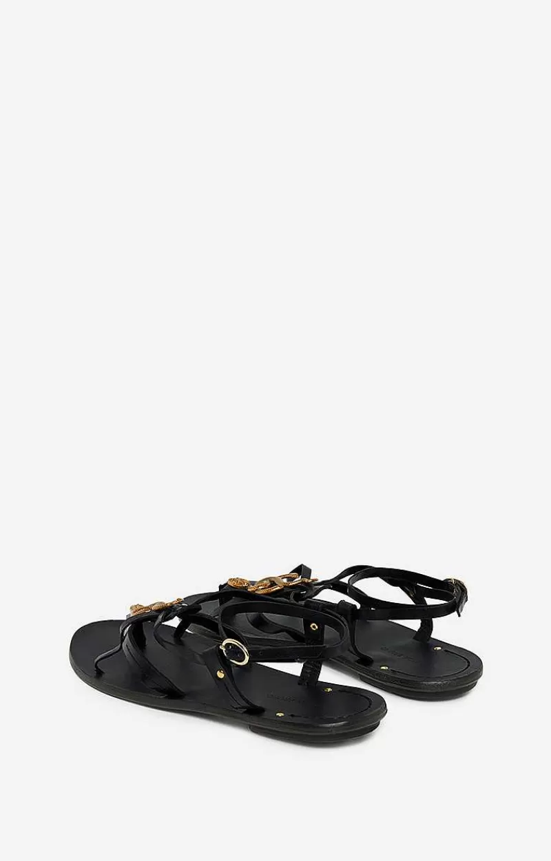 Vanessa Bruno Sandals In Vegetable Tanned Leather