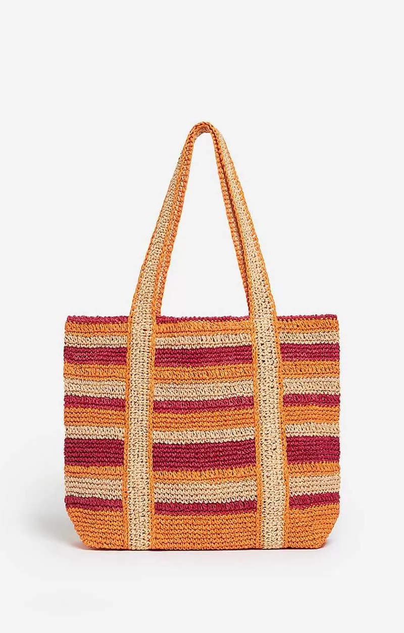 Vanessa Bruno Small Raffia Cabas Tote