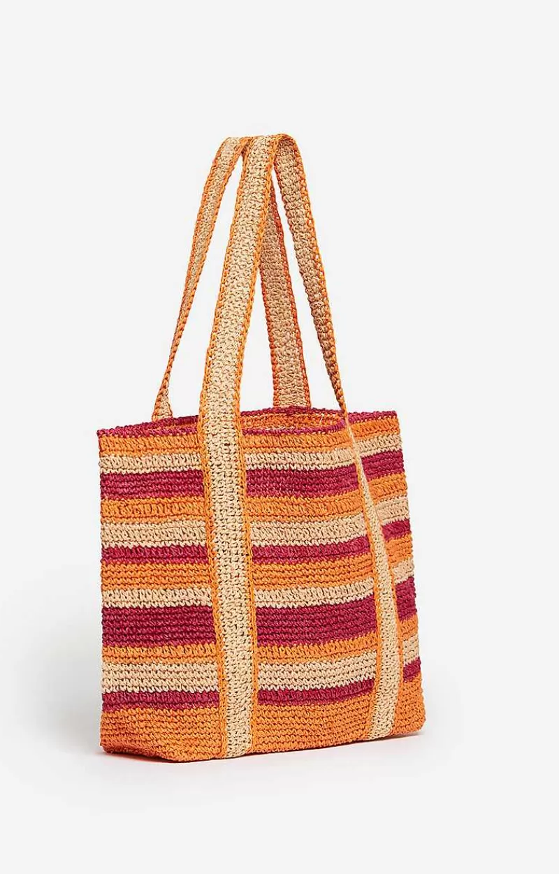 Vanessa Bruno Small Raffia Cabas Tote