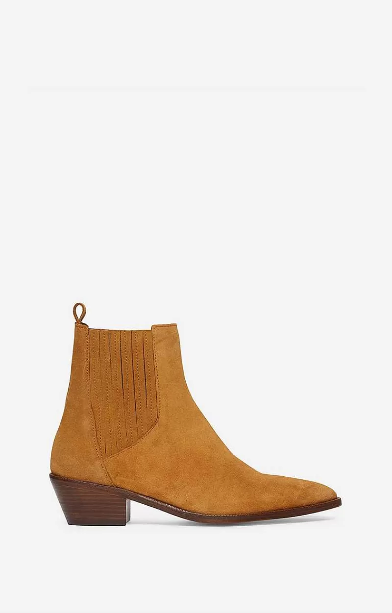 Vanessa Bruno Suede Ankle Boots