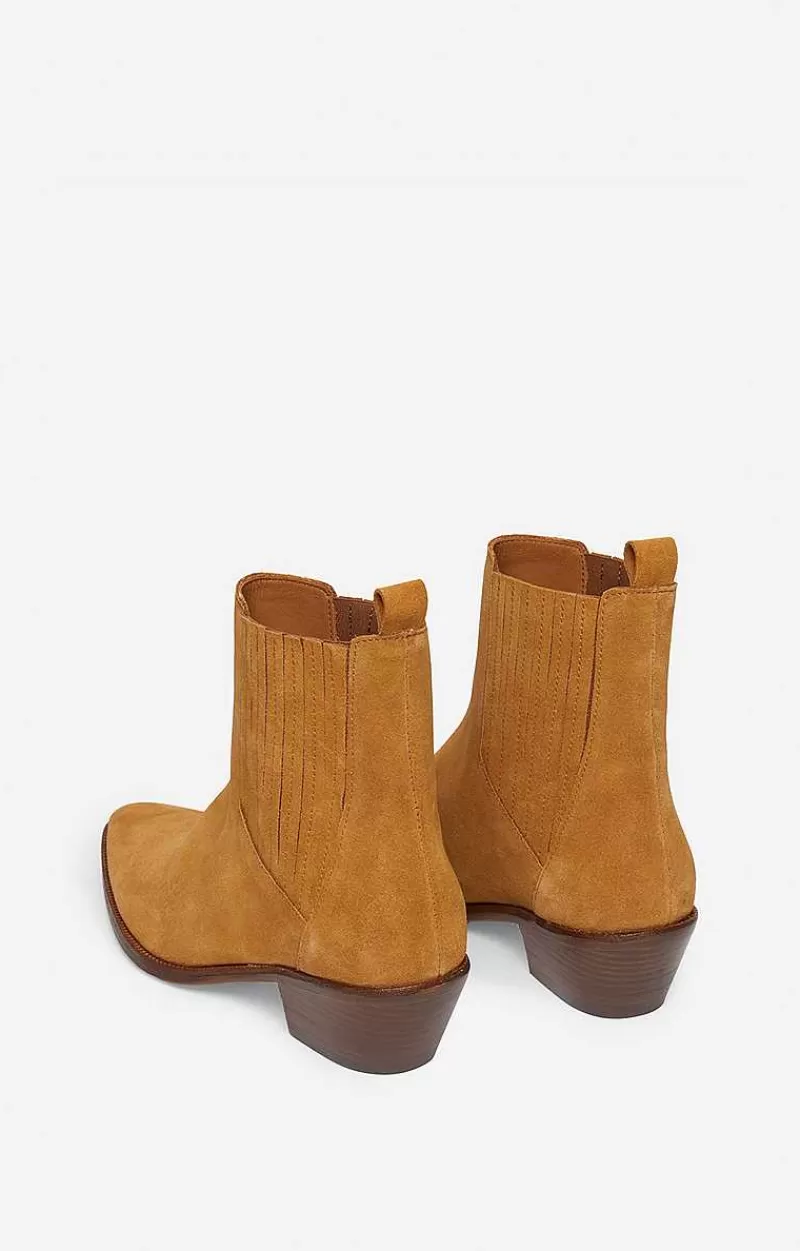 Vanessa Bruno Suede Ankle Boots